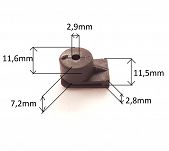 Spinka     9A   mocowania poszycia drzwi 126p - 2
