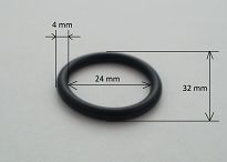 Oring  24,00 mm x 4,00 mm - 2