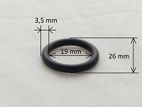 Oring  19,00 mm x 3,50 mm NBR CC, SC 900 - 2