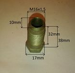 Śruba miarki oleju PN - 2