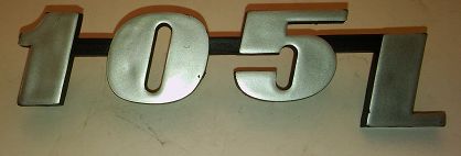 Emblemat "105L" Syrena