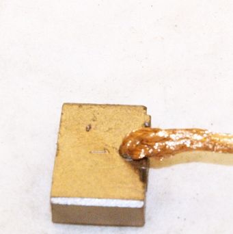 Szczotka   6,0 x 18,0 x 14,0  miedziana BSX157-158