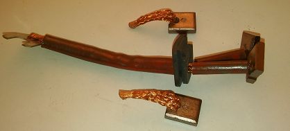 Szczotka   4,5 x 14,0 x 15 miedziana JASX 54-55