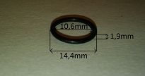 Oring  10,60 mm x 1,90 mm  - 2