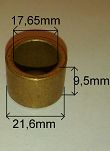 Tulejka rozr. 17,65 mm x 21,60 mm x 9,50 mm AS - 2