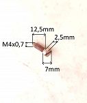 Śruba M   4x   15 aparatu zapłonowego FSO, PN - 2