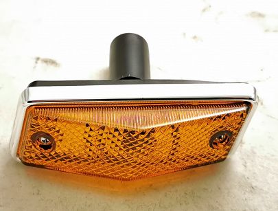 Lampa kierunkowskazu bocznego L FSO, PN, Żuk chrom