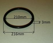 Oring 210,00 mm x 3,00 mm - 2