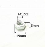 Nakrętka  M12 x 1,00 x 6 osi tył Romet, Motorynka - 2