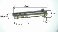 Śruba M 12 x 1,25 x  75 5.8 Żuk, Nysa, Tarpan - 2