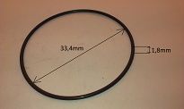 Oring  33,40 mm x 1,80 mm - 2