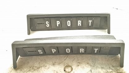 Osłona wlotu powietrza tył 126p kpl. Sport, Pirat
