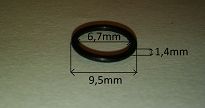 Oring    6,70 mm x 1,40 mm  - 2