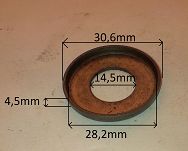 Miska sprężyny zaworów dolna 126p FL, EL, CC 700   - 2