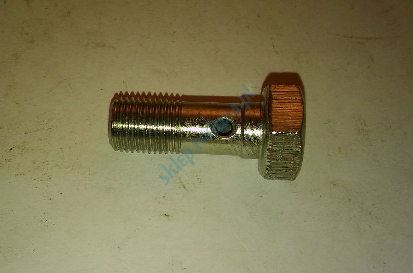 Śruba hamulca M10x1x32,2x16 z dziurą