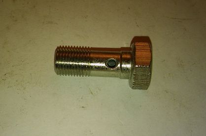 Śruba hamulca M10x1x32,2x16 z dziurą