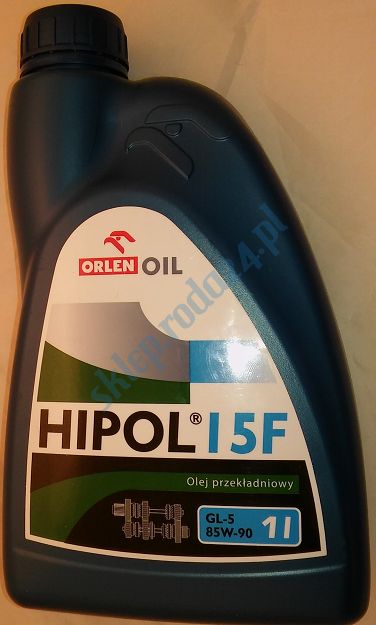 Olej HIPOL 85W90 GL-5 15F 1 l PN, FSO
