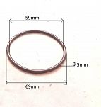 Oring  59,00 mm x 5,00 mm NBR - 2