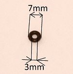 Oring    3,00 mm x 2,00 mm FKM bieg jałow. Trabant - 2