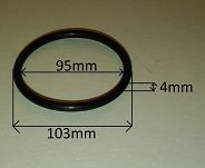 Oring  95,00 mm x 4,00 mm - 2