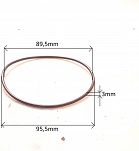 Oring  89,50 mm x 3,00 mm EPDM pompy wodnej Febi - 2