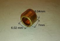 Tulejka rozr.   6,02 mm x 9,04 mm x 7,00 mm AS - 2