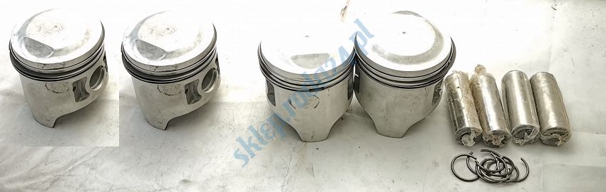 Zestaw tłoków VIII szlif 81,6 PN 1600 Złotecki