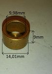 Tulejka rozr.   9,98 mm x 14,01 mm x 9,00 mm Tico - 2