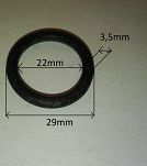 Oring  22,00 mm x 3,50 mm - 2