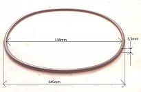 Oring 138,00 mm x 3,50 mm NBR - 2
