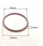 Oring  91,00 mm x 6,00 mm - 2