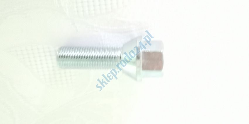 Śruba koła  M12 x 1,25 x 28 kl.19 stożek FSO, CC