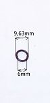Oring    6,07 mm x 1,78 mm   - 2
