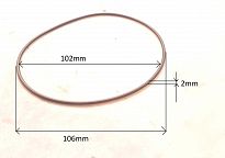 Oring 101,27 mm x 2,62 mm  - 2