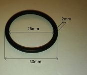 Oring  26,00 mm x 2,00 mm - 2