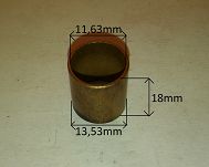 Tulejka rozr. 11,63 mm x 13,53 mm x 18,00 mm 126p - 2