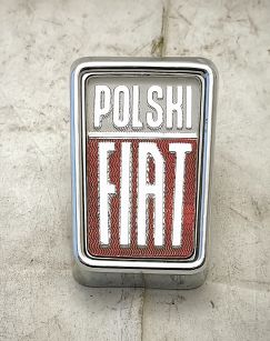 Emblemat przód "Polski Fiat" FSO