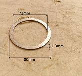 Podkładka dystansowa tylnego mostu 1,30 mm Żuk - 2