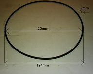Oring 120,00 mm x 2,00 mm - 2