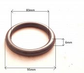 Oring  83,00 mm x 6,00 mm NBR - 2