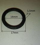 Oring  14,00 mm x 1,50 mm - 2