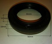 Simmering   36 x 56 x 10 / 13,5 A / BO ACM Corteco - 2