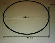 Oring  60,00 mm x 2,50 mm - 2
