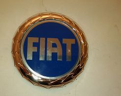 Emblemat  76 przód Fiat do SC, Punto II