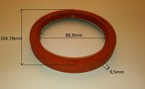 Simmering   88,9 x 104,78 x 9,5 A VMQ Corteco - 2