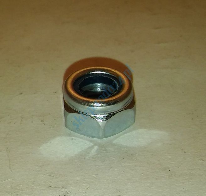 Nakrętka  M10 x 1,50  z teflonem 126p